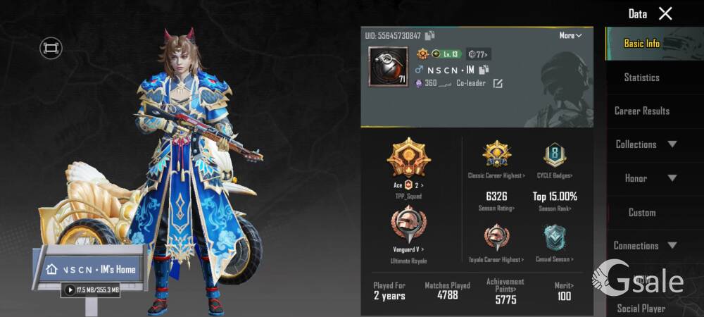 BGMI account for sell