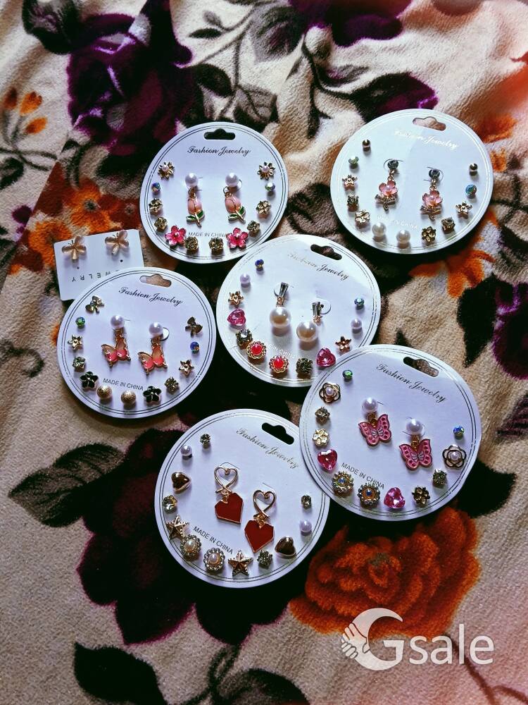 kids errings combo set