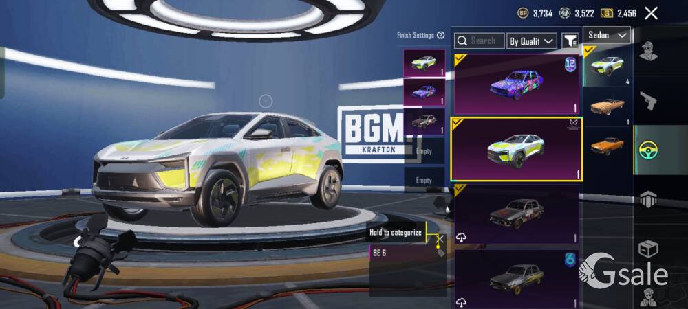 bgmi id sell glasier level 4 
