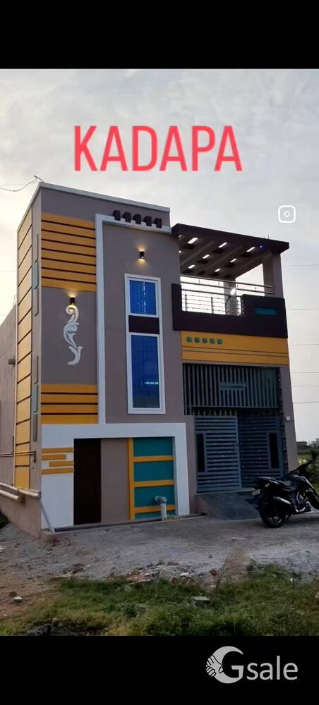 newly built 2bhk house for sale in Kadapa Saipet 