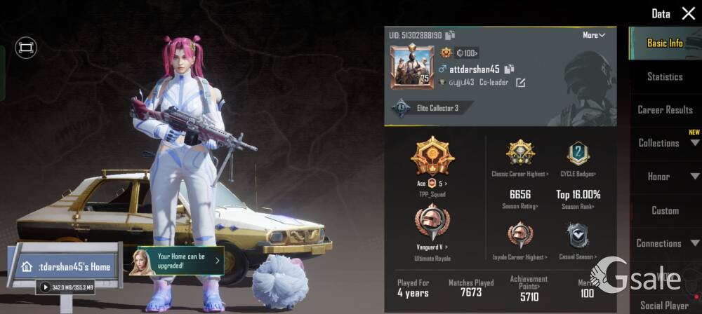 bgmi id sell