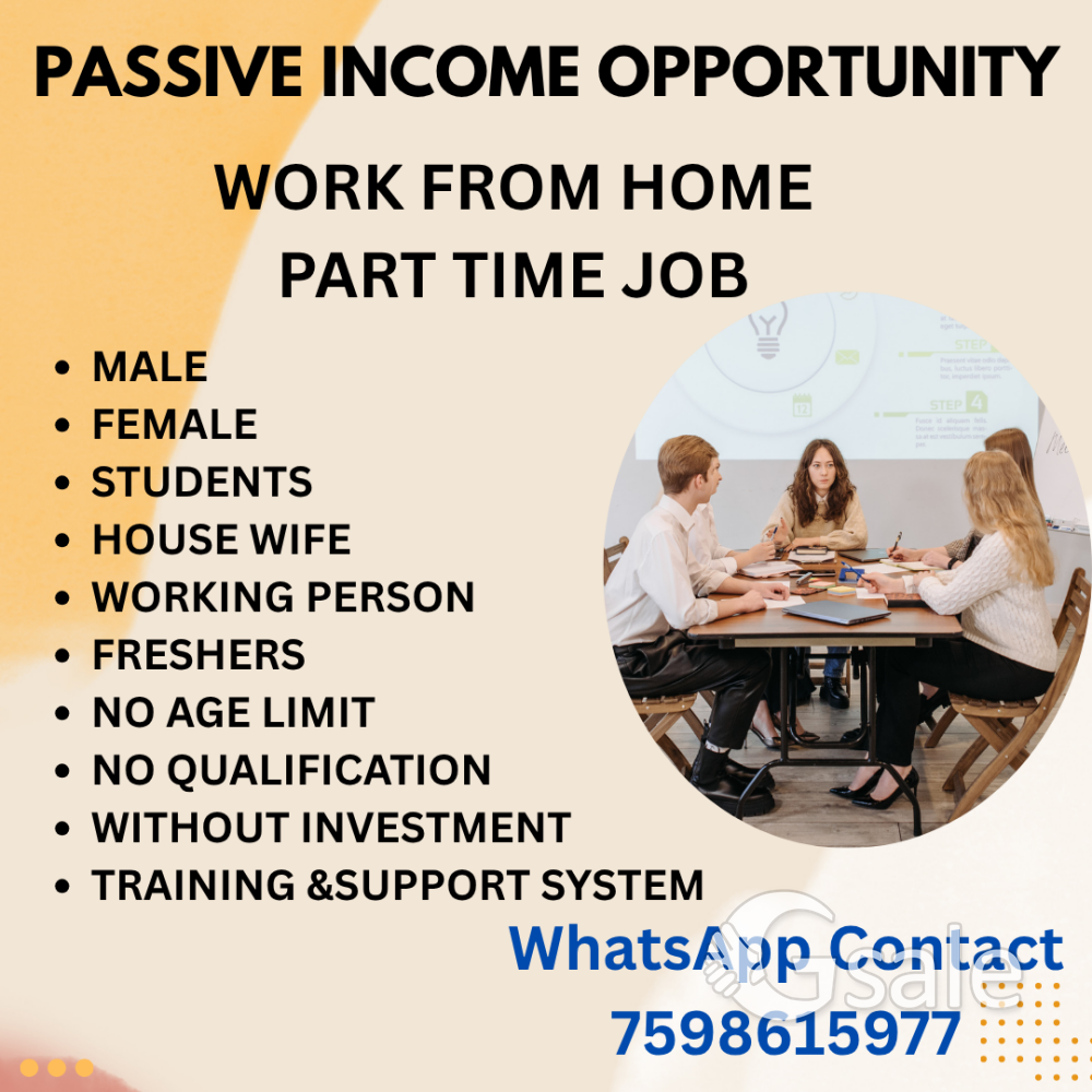 Passive income opportunity 