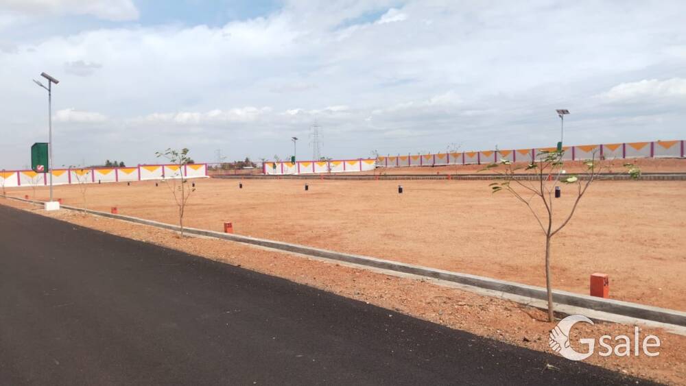 plots near Trichy-Madurai Highway at Nagamangalam 