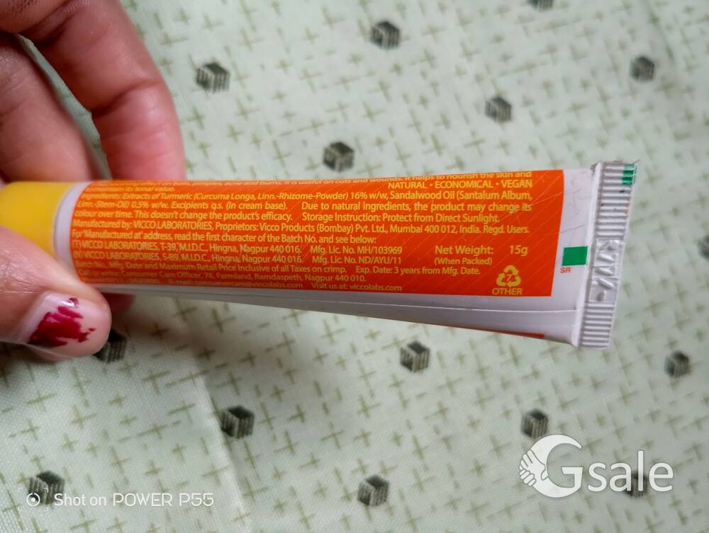 Vicco Turmeric skin cream 