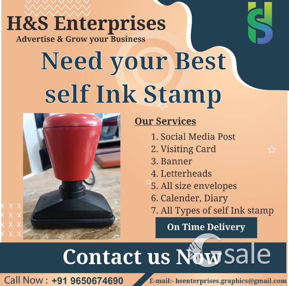 Need a best Self ink stamps 