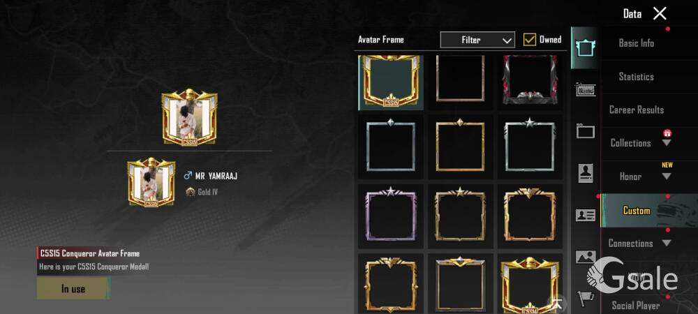 Bgmi id selll 