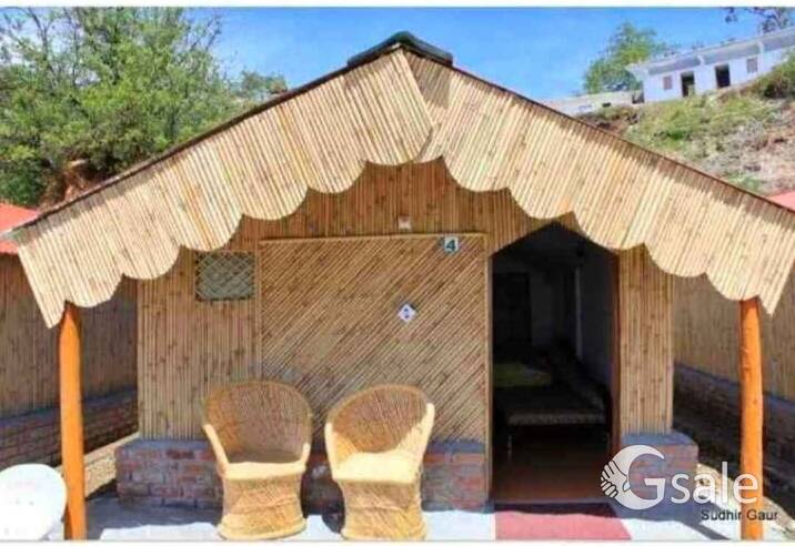 Jitender bamboo hut merchant 