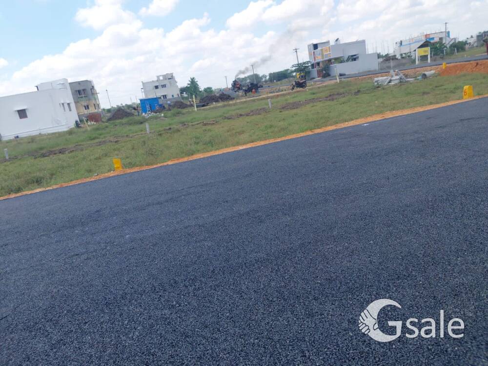 Allithurai Ring Road in Adhavathur