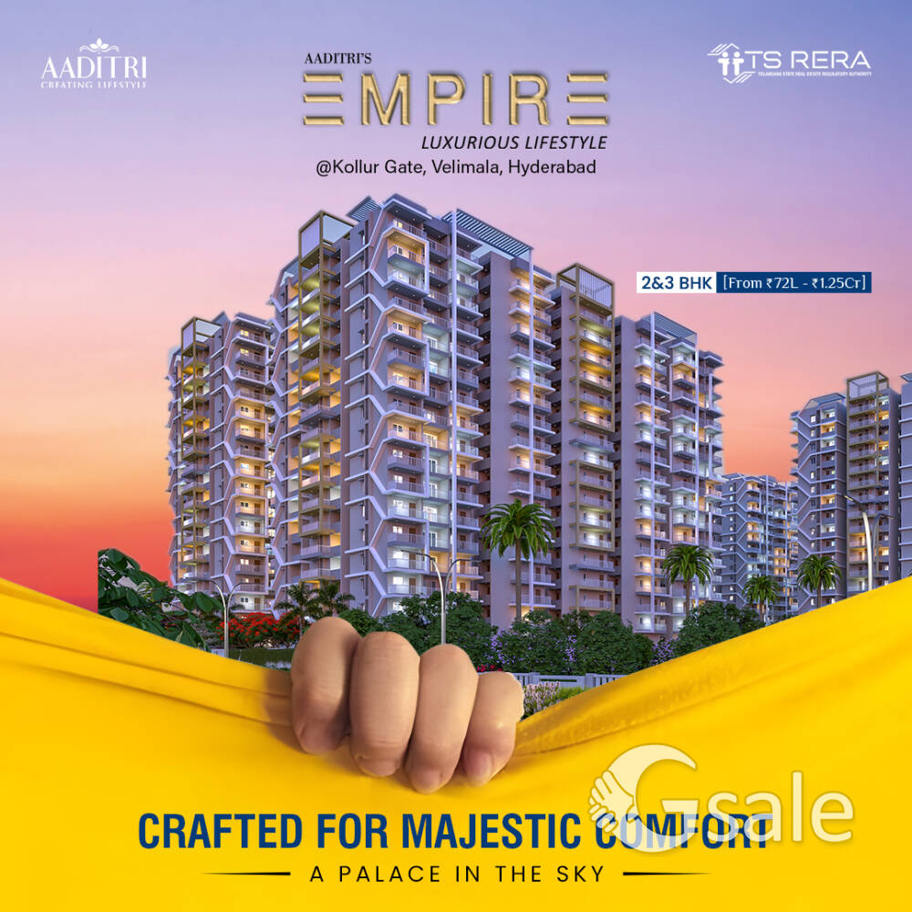 EMPIRE, LUXURIOUS HIGHRISE GATED COMMUNITY APARTMENTS 