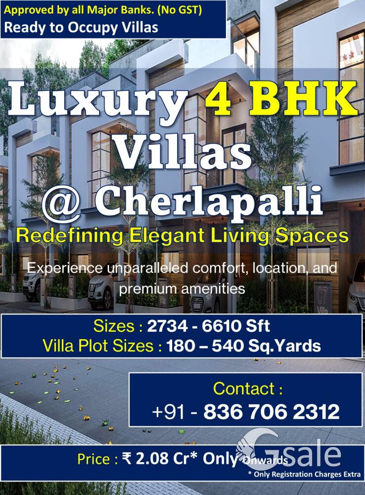 TRANQUIL - LUXURY TRIPLEX VILLAS 