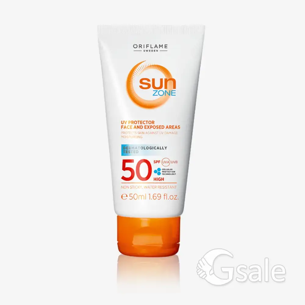 Sun Zone UV Protector Face and Exposed Areas SPF 50 High