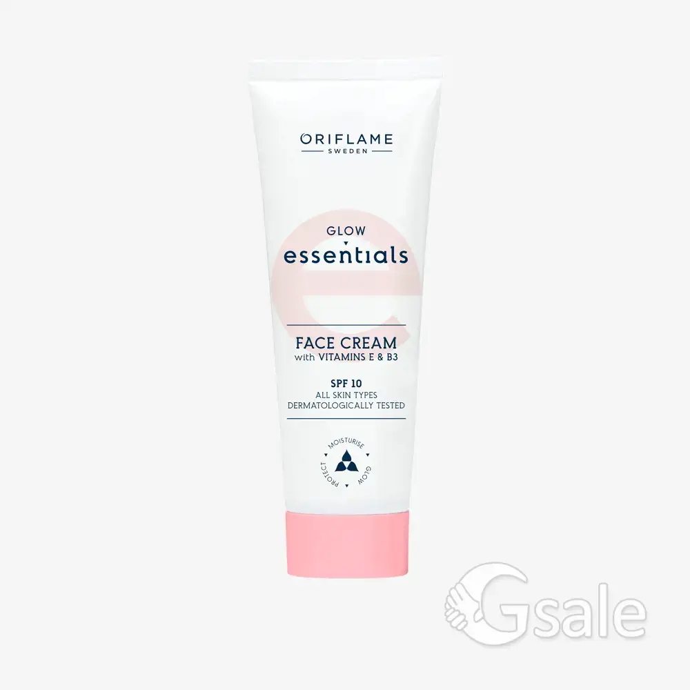 Glow Essentials Face Cream with Vitamins E & B3 SPF 10