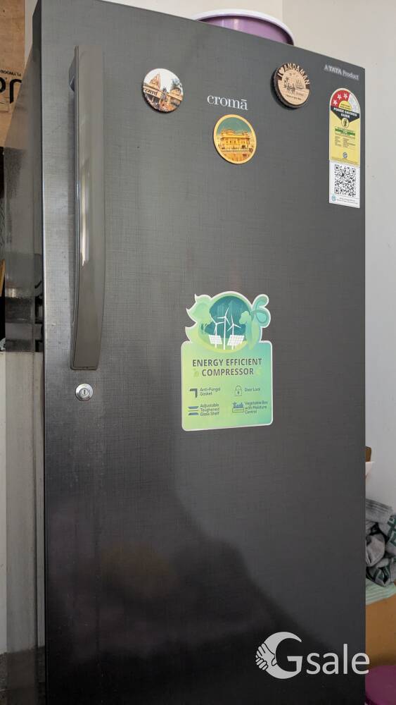 Brand new Croma 215 ltr refrigerator 