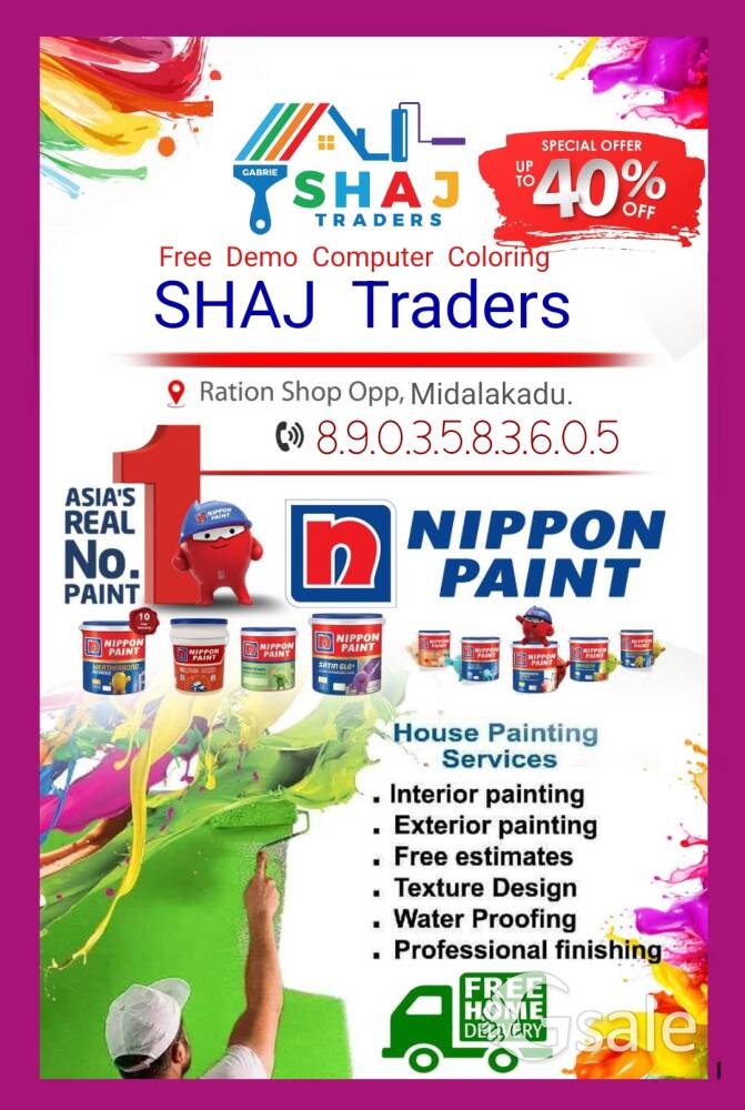 Nippon paint 40% offer
