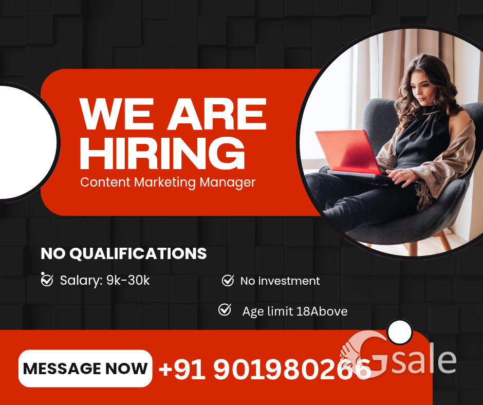 Urgent Job Vaccancy 