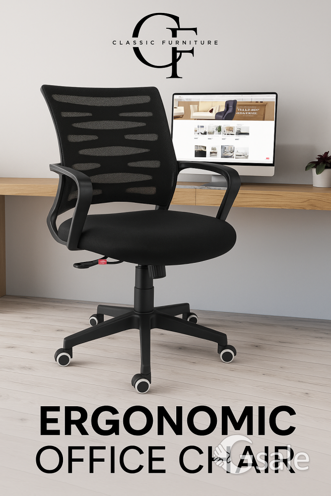 ZIG ZAG REVOLVING CHAIR 