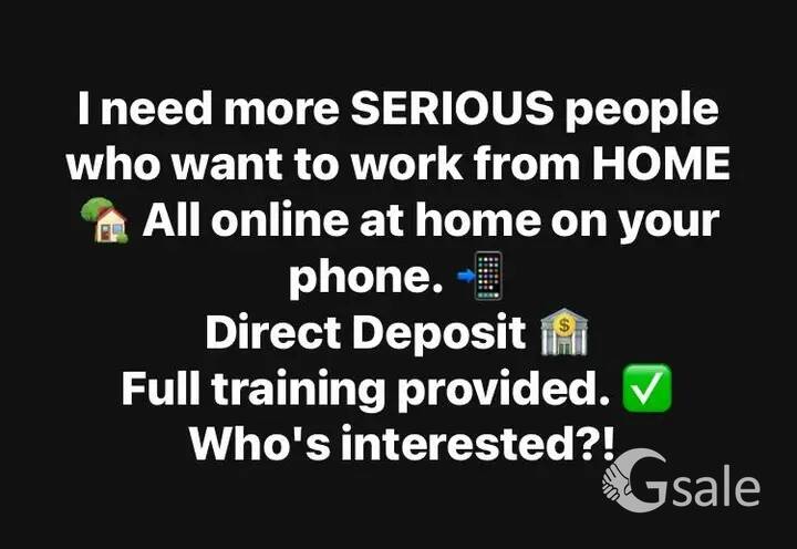 Work from home Part Time/Full Time Work