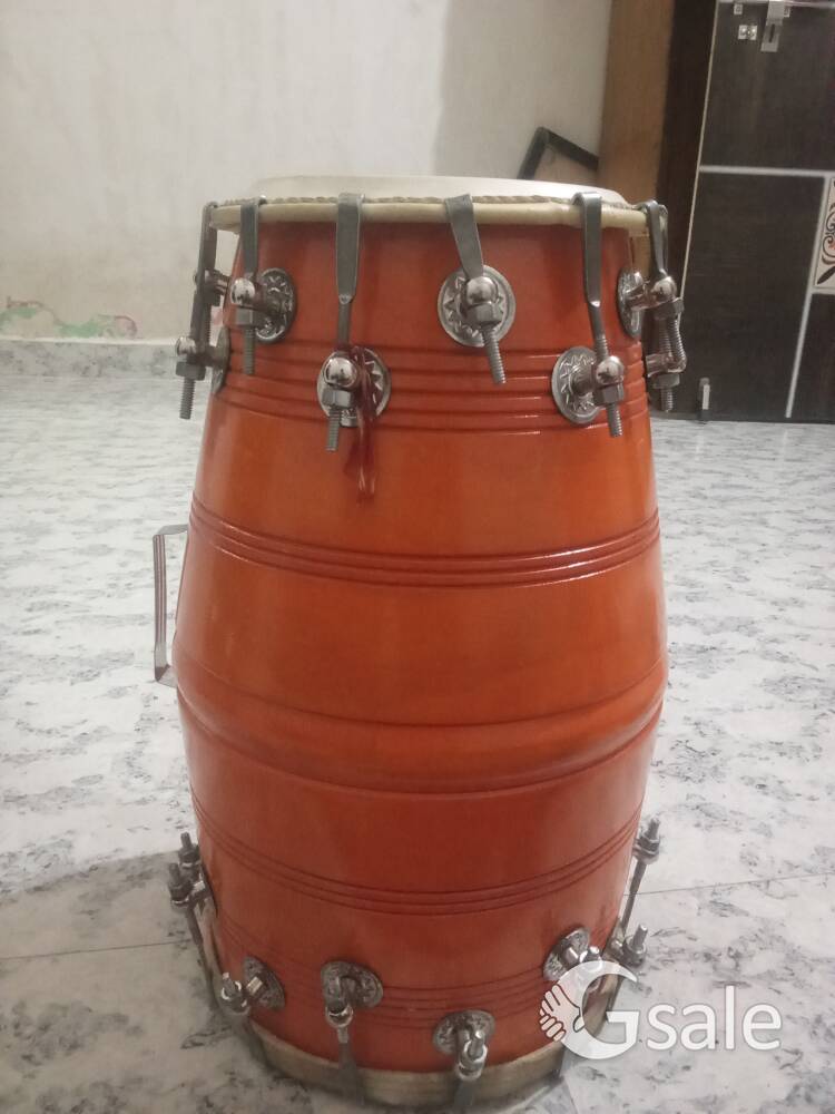 mango wood dholak