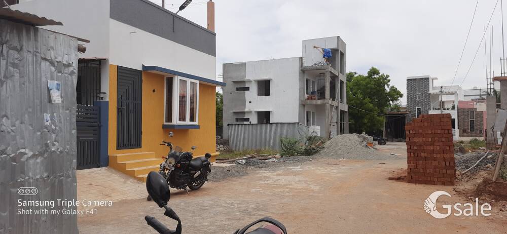 Madurai kadachanendal to Narasingam main roadDTCP, RERA Approved plots for sale 100mtr from mainroad