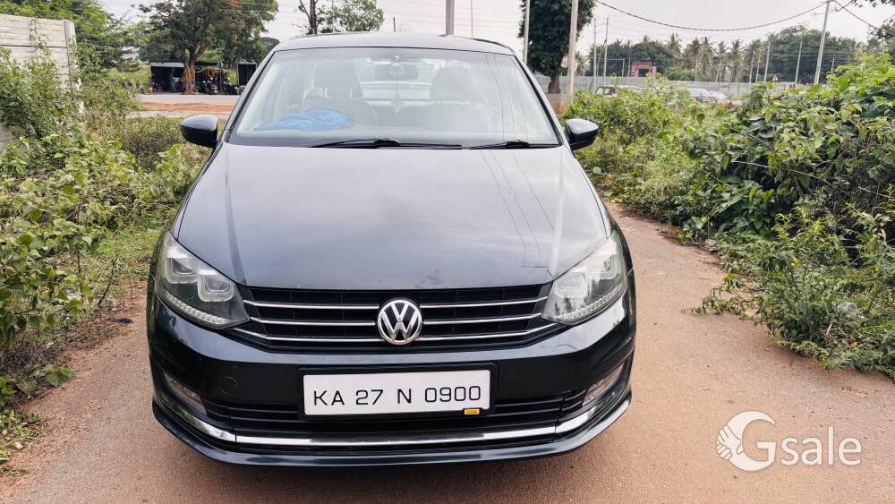 volkaswagon vento 2016 2nd owner location kadur9686049143