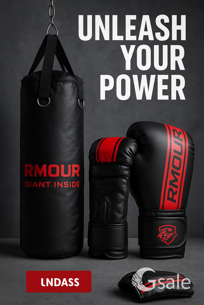 Boxing Bag Punching Bag Full Set With all Equipment 