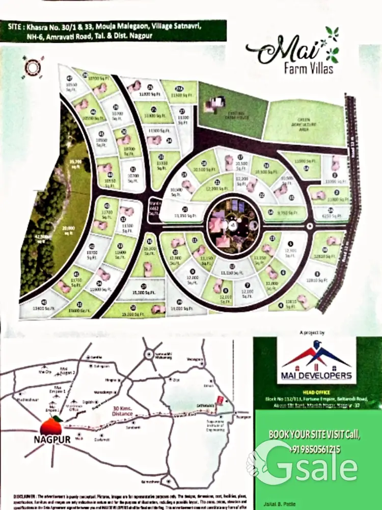 Plots| Flats & Farm Houses for sale 