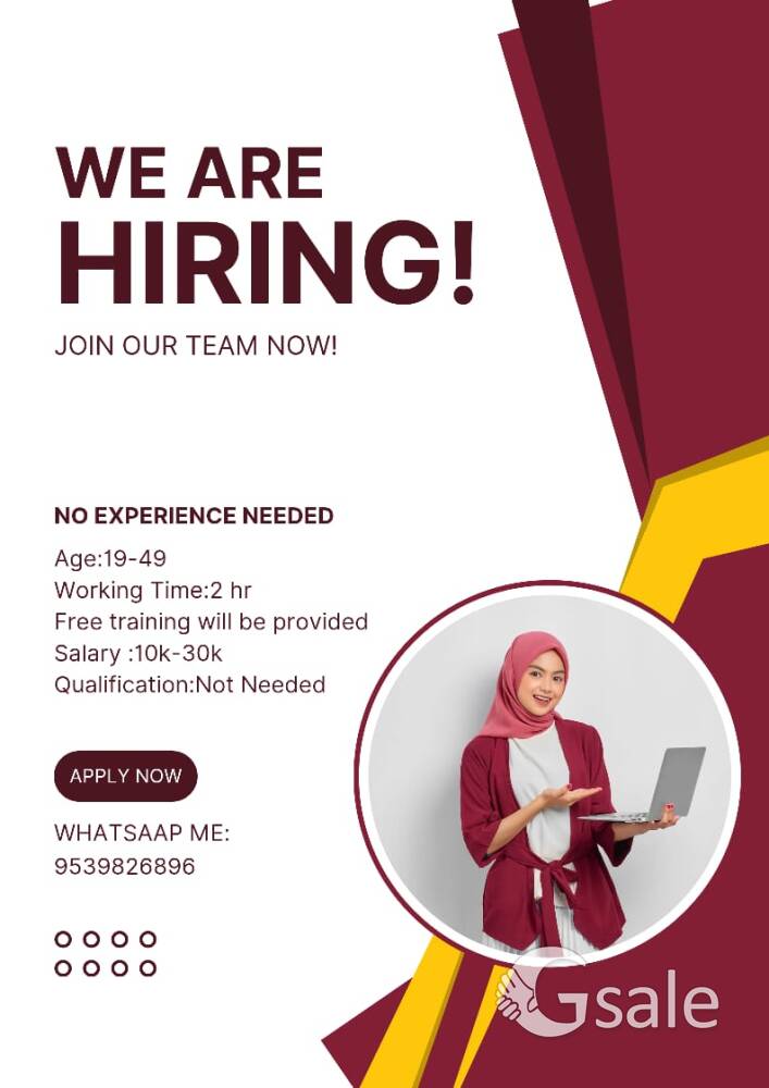 Urgently Hiring 