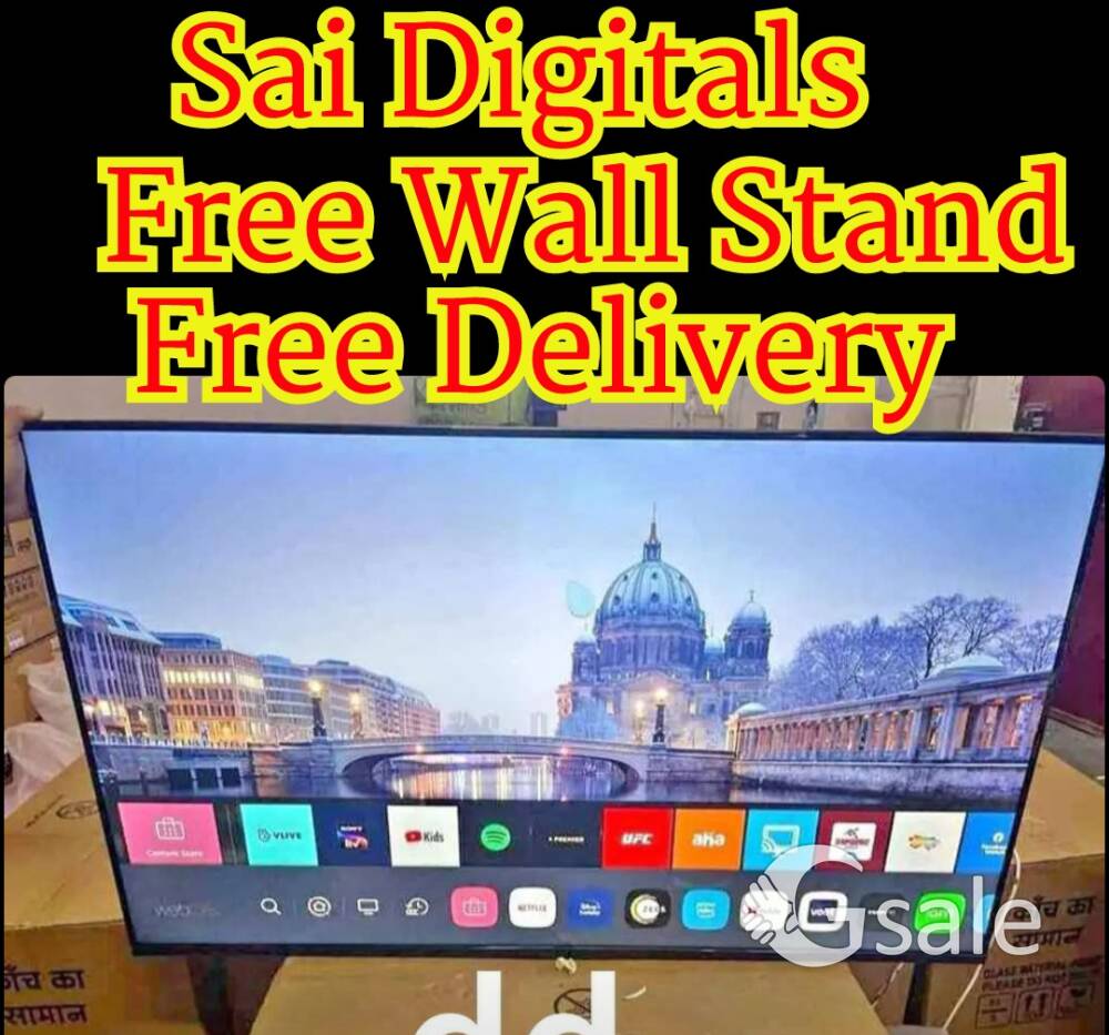 32 Inch Smart LED TV Android 2 Year Full Replacement GUARANTEE Bill Free COD
