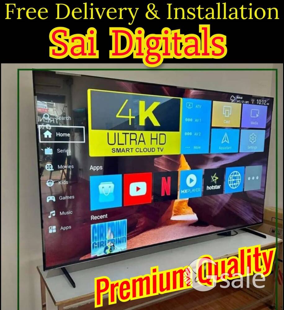 43 (45) Smart Android LED TV // 2 Year Full Replacement GUARANTEE Bill