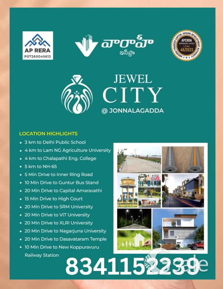 plots for sale in varahi infr Townships Guntur