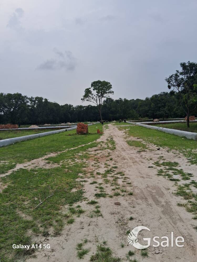 Ready to move plots available near Mohan road Ghurghuri Talab chauraha