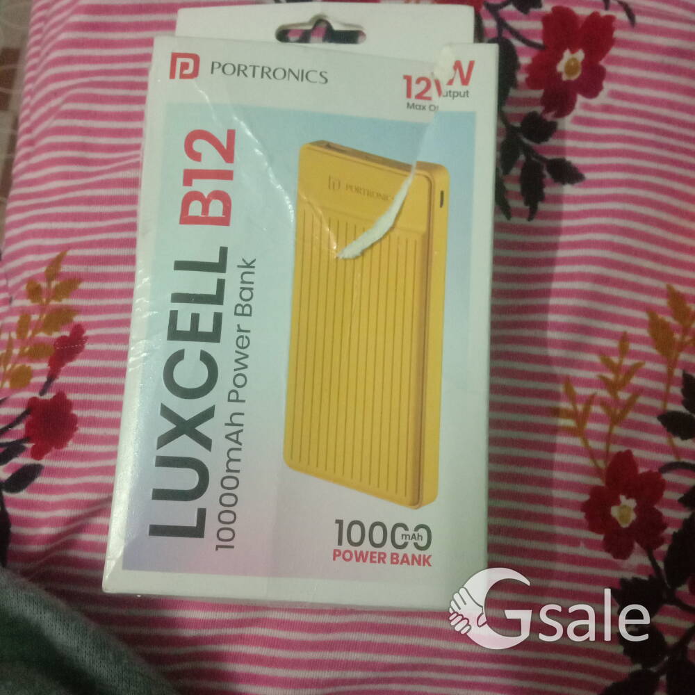 luxcell power bank 10000mh 12 wat urgent sale