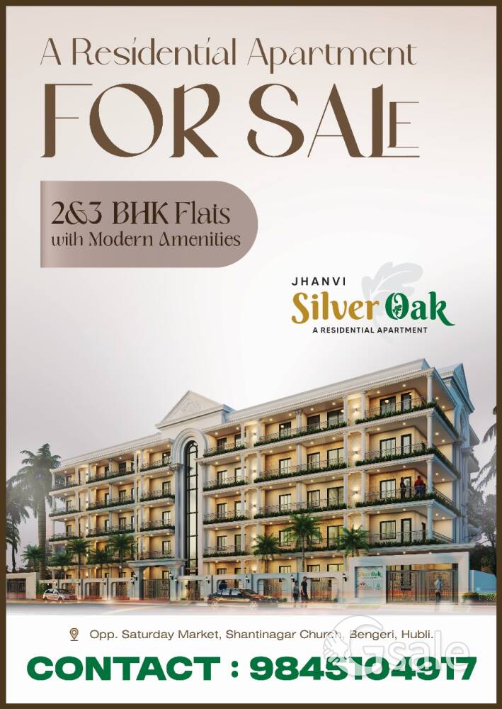 JHANVI SILVER OAK - Near Shanti Nagar, Near Shanti Nagar, Opp to Smart City market, Bengeri  Hubbli