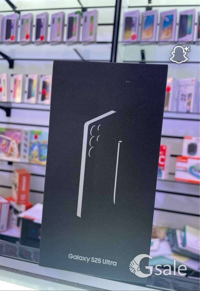  Samsung Galaxy S25 Ultra 1TB (Unlocked) Titanium Black- Brand New Sealed