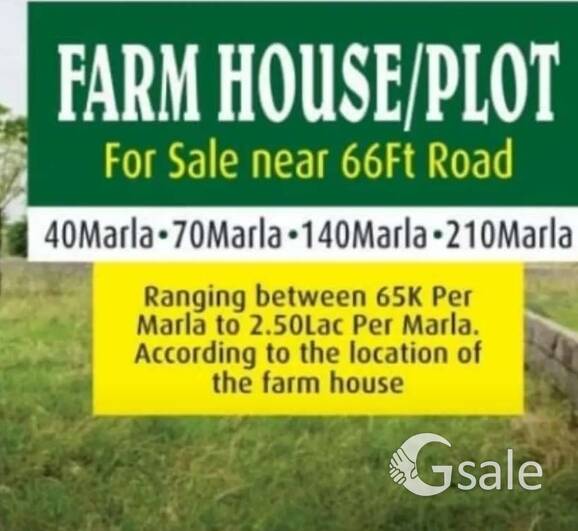 Farm house plot 