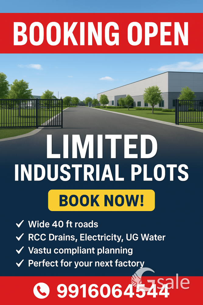 Premium Industrial NA Plot for Sale
