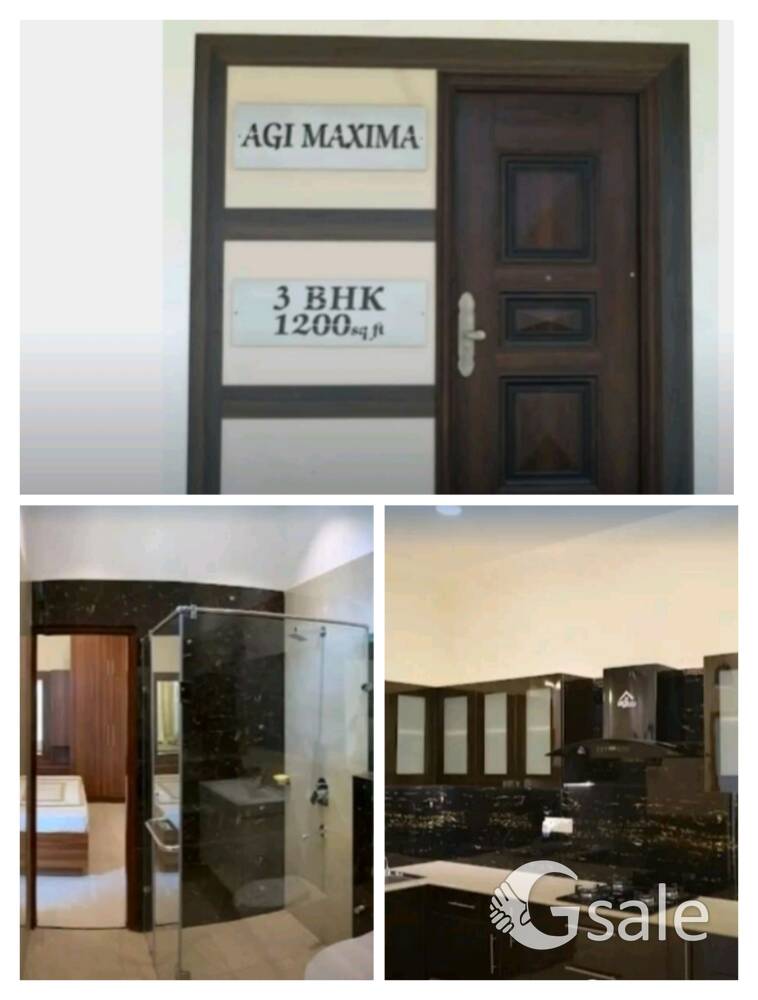 Flat for sale in *Maxima*1200 sqftM2 upper floorUnfurnished Party demand...63 lac ( negotiable)More 
