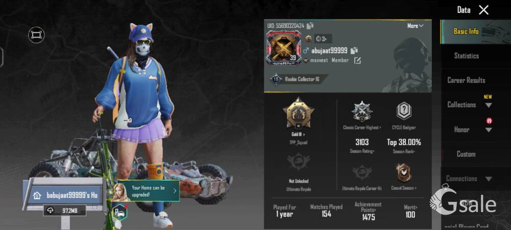 bgmi id sell 