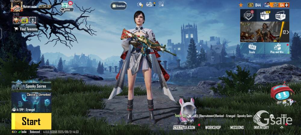 Best bgmi account 