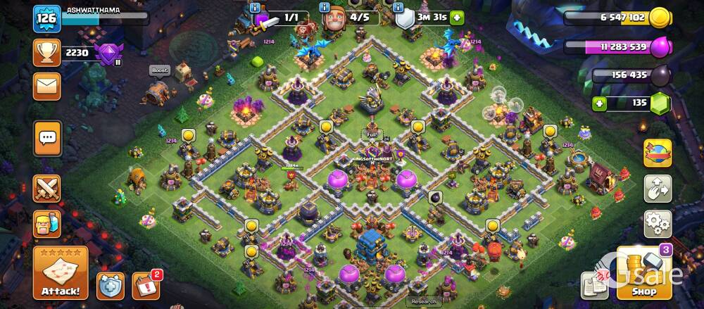 Clash of clans I'd for sale