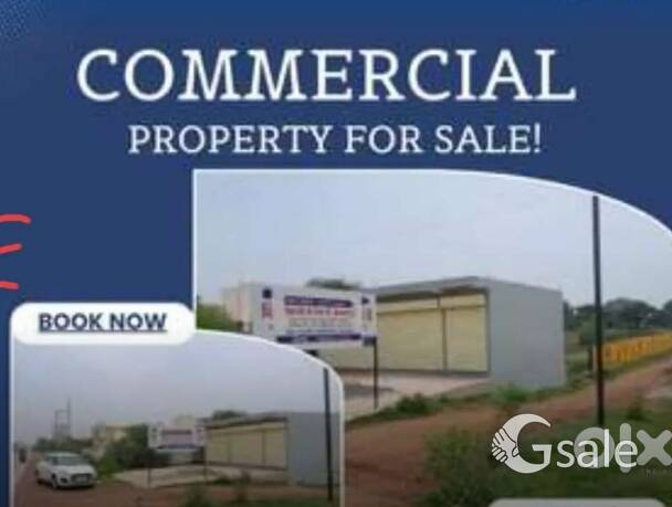 133 marlas Commercial plots/ showroom  available for sale just near to cantt county rohjt on main hi