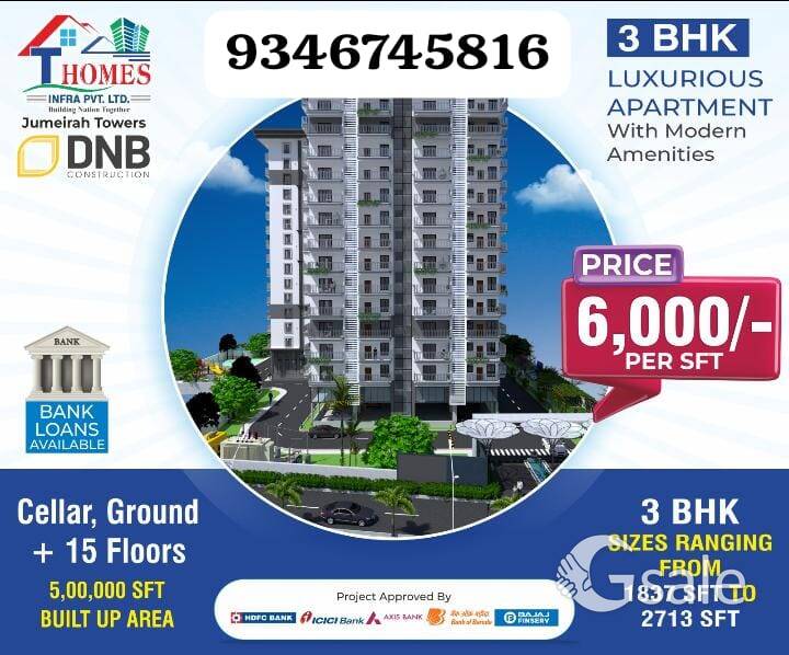 Apartments / Flats for Sale in Mokila, Hyderabad 9346745816