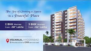 Kakatiya Diamond Heights- Premium 2, 2.5 , 3 BHK Apartments at Velimala, Kollur