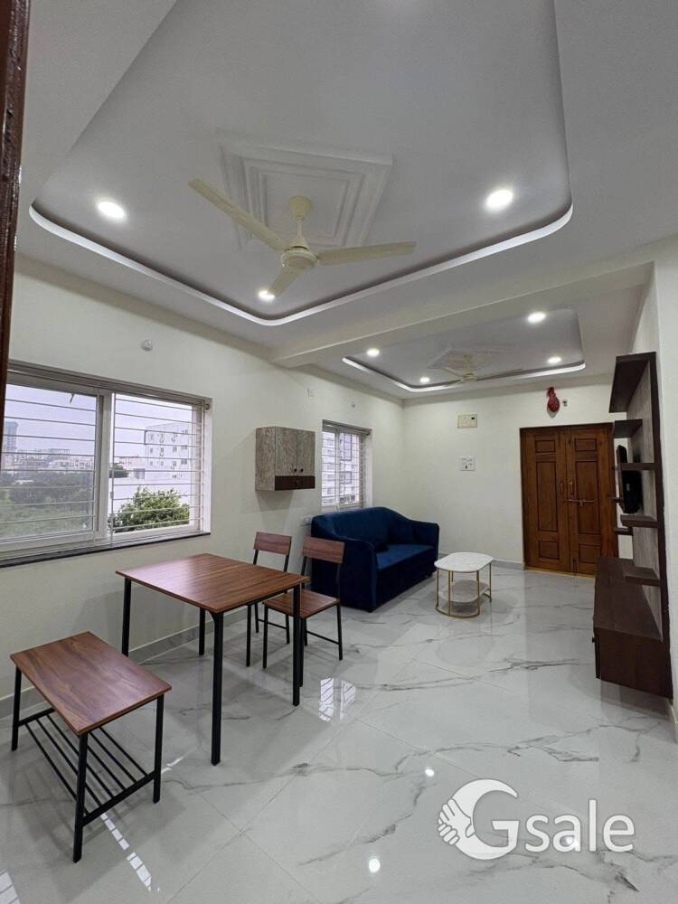 1BHK fully furnished flat for rent in  kondapur Botanical garden