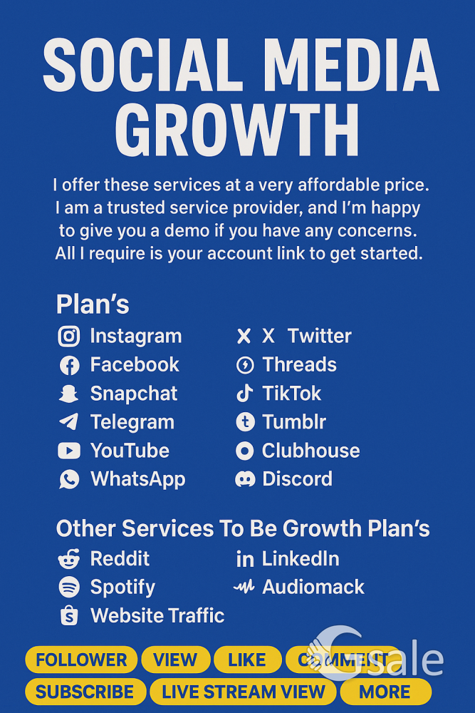 Social media growth 