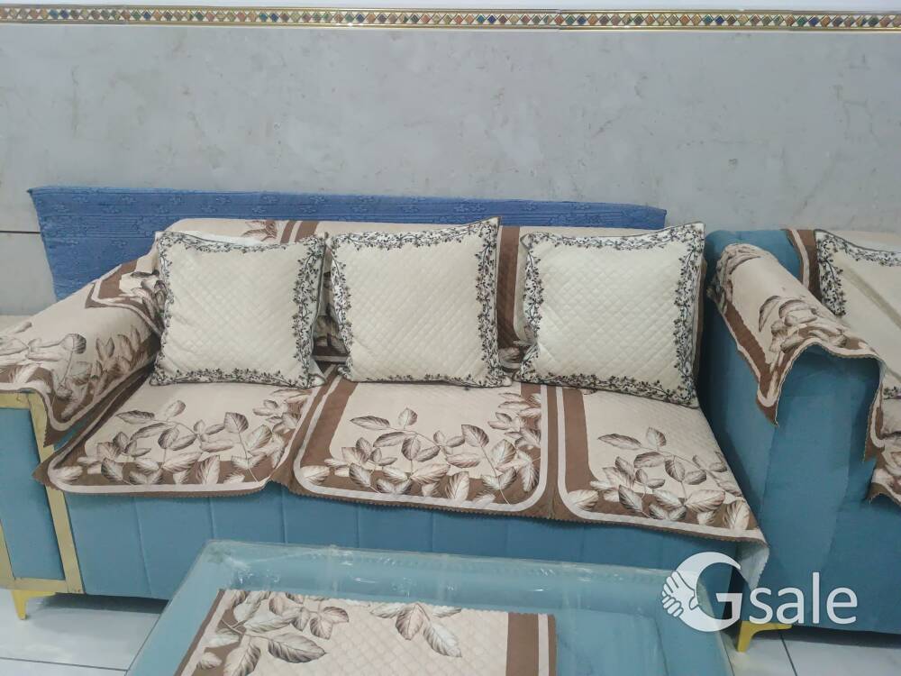 SOFA COMPLETE SET WITH COVER BRAND NEW