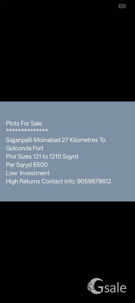 Farm House Plots For Sale