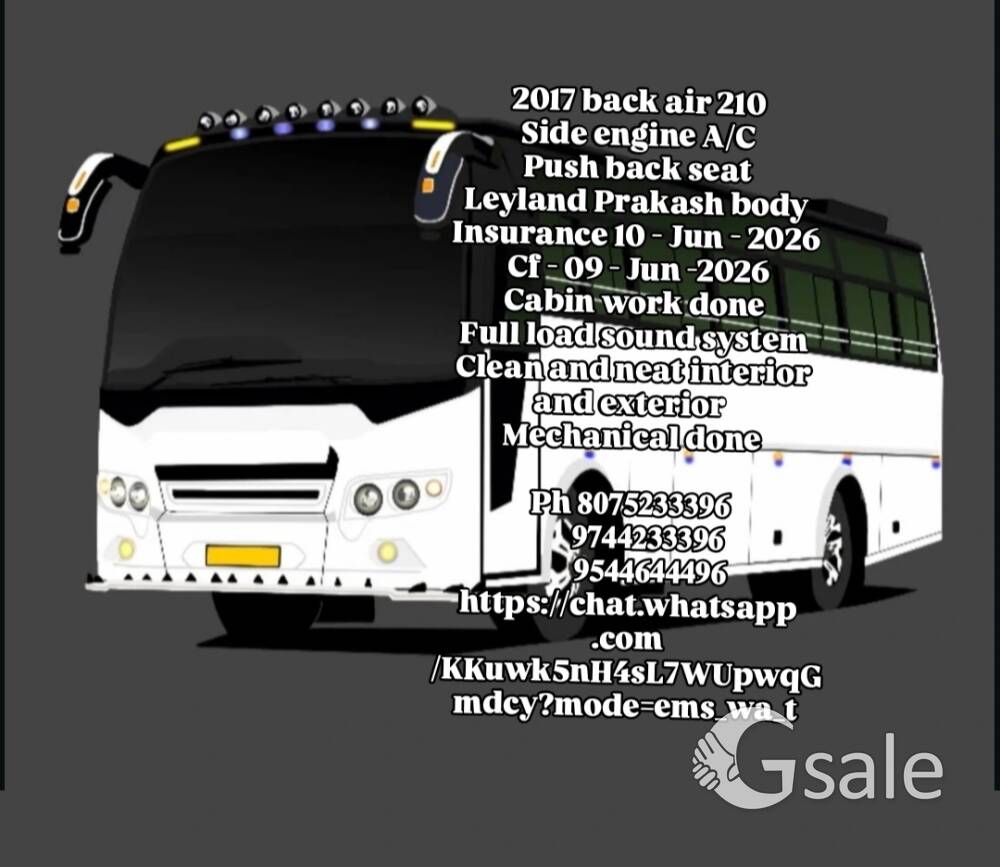 tourist bus for sale 