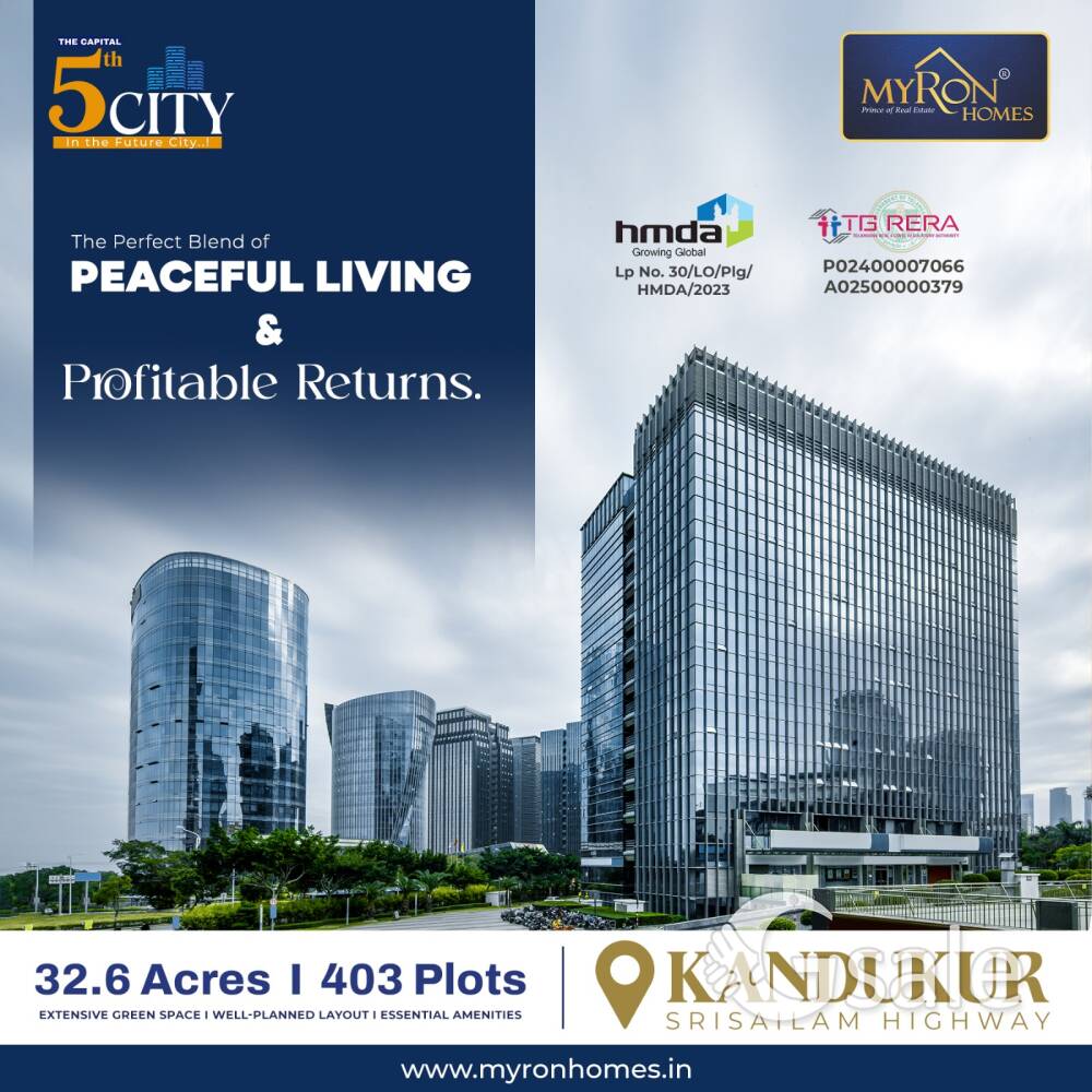 The Capital 5th City at Kandukur on Srisailam Highway 