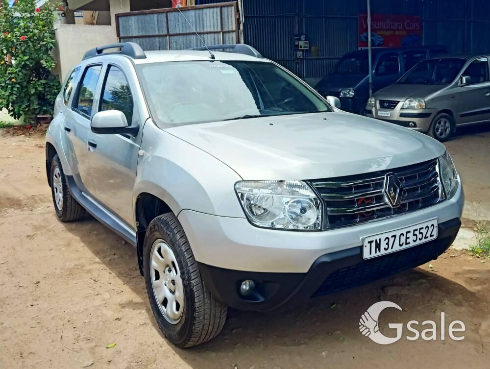 2013 RENAULT DUSTER RXE 110 DIESEL SILVER COLOUR CBE REG SINGLE OWNER FOR SALE.